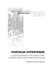 Portální hypertenze Portální hypertenze