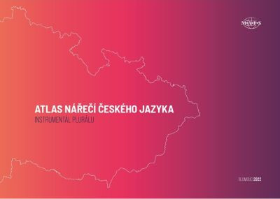 Atlas nářečí českého jazyka – instrumentál plurálu