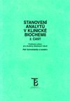 Stanovení analytů v klinické biochemii 2