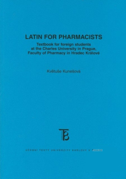 Latin for Pharmacists Latin for Pharmacists