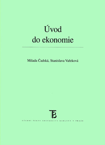 Úvod do ekonomie, 3. vydání - dotisk