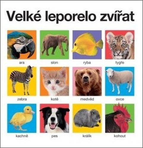 Velké leporelo zvířat