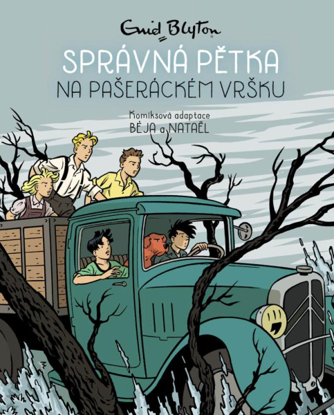 Správná pětka 4. na pašeráckém vršku - komiks Správná pětka 4. na pašeráckém vršku - komiks