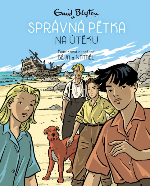 Správná pětka 3. na útěku - komiks Správná pětka 3. na útěku - komiks