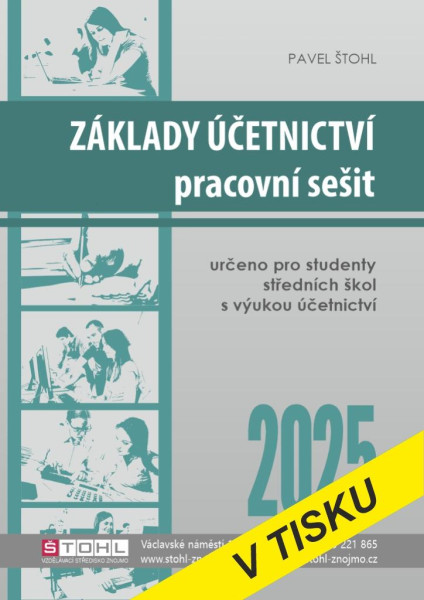 Základy účetnictví - pracovní sešit 2025