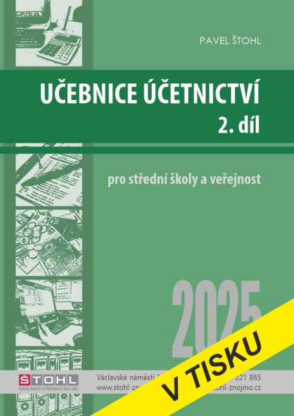 Učebnice Účetnictví II. díl 2025 Učebnice Účetnictví II. díl 2025