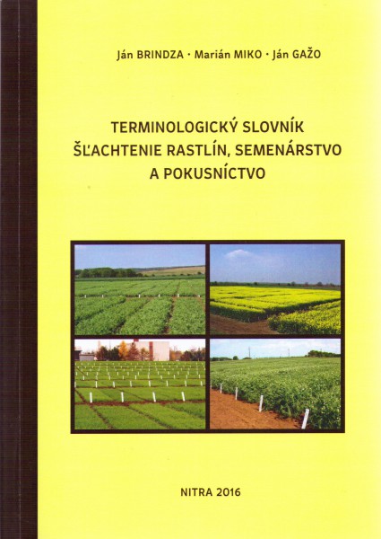 Terminologický slovník Terminologický slovník