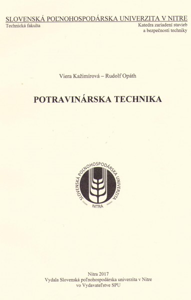 POTRAVINÁRSKA TECHNIKA POTRAVINÁRSKA TECHNIKA