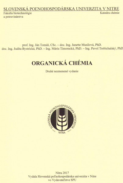 ORGANICKÁ CHÉMIA ORGANICKÁ CHÉMIA