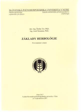 Základy herbológie Základy herbológie