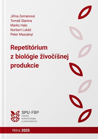 Repetitórium z biológie živočíšnej produkcie (4.vyd.) Repetitórium z biológie živočíšnej produkcie (4.vyd.)