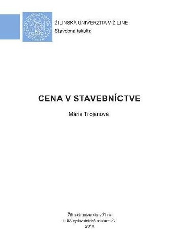 Cena v stavebníctve Cena v stavebníctve