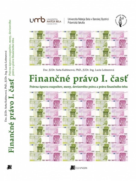 Finančné právo I. časť Finančné právo I. časť