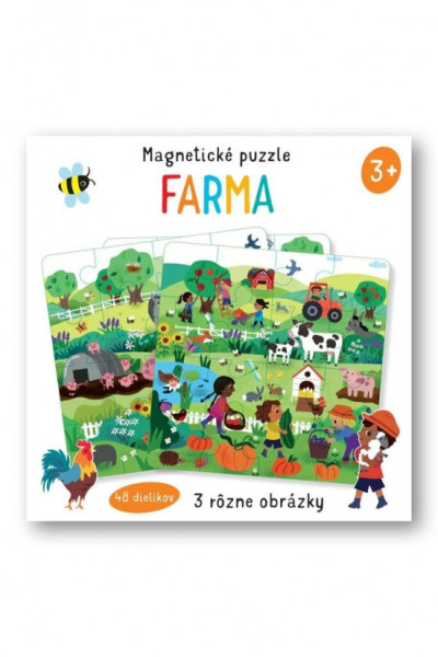 Farma - Magnetické puzzle