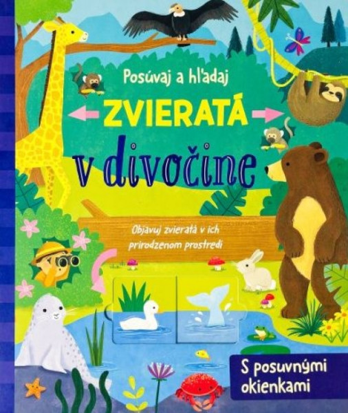 Posúvaj a hľadaj - Zvieratá v divočine