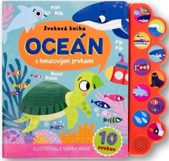 Oceán - Zvuková kniha s hmatovými prvkami Oceán - Zvuková kniha s hmatovými prvkami
