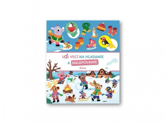 101 vecí na hľadanie a nalepovanie - Zima 101 vecí na hľadanie a nalepovanie - Zima