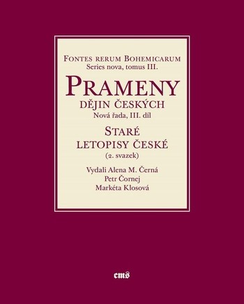 Staré letopisy české (2. svazek). Východočeská větev a některé související texty