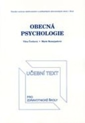 Obecná psychologie Obecná psychologie