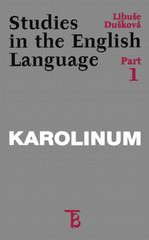 Studies in the English Language 1,2 Studies in the English Language 1,2