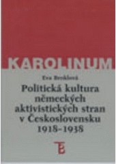 Politická kultura německých aktivistických stran Politická kultura německých aktivistických stran