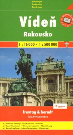 Vídeň + Rakousko 1:16 000/1:500 000 Vídeň + Rakousko 1:16 000/1:500 000
