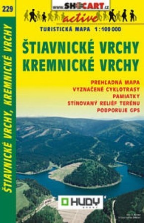 Štiavnické vrchy 1:100 Štiavnické vrchy 1:100
