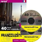 Francouzština - 40 lekcí pro samouky - kniha + 2 audio CD