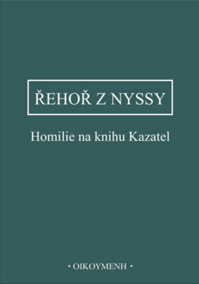 Homilie na knihu Kazatel Homilie na knihu Kazatel