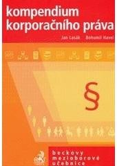 Kompendium korporačního práva Kompendium korporačního práva