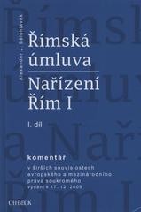 Římská úmluva. Nařízení Řím I. Komentář