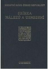 Sbírka nálezů a rozhodnutí ÚS ČR, svazek 50 (vč. CD) Sbírka nálezů a rozhodnutí ÚS ČR, svazek 50 (vč. CD)