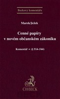 Cenné papíry v novém občanském zákoníku - komentář Cenné papíry v novém občanském zákoníku - komentář