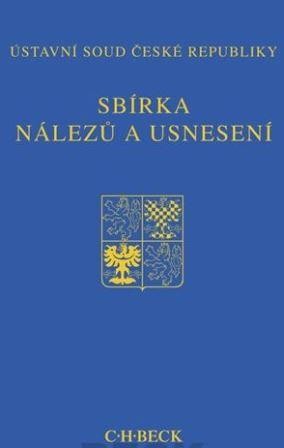 Sbírka nálezů a usnesení ÚS ČR, svazek 64