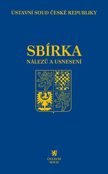 Sbírka nálezů a usnesení ÚS ČR, sv. 68
