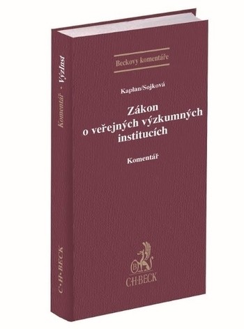 Zákon o veřejných výzkumných institucích. Komentář Zákon o veřejných výzkumných institucích. Komentář