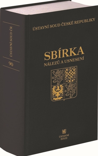 Sbírka nálezů a usnesení ÚS ČR, svazek 90 (vč. CD) Sbírka nálezů a usnesení ÚS ČR, svazek 90 (vč. CD)