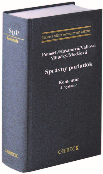 Správny poriadok. Komentár. - 4. vydanie