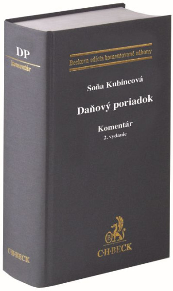 Daňový poriadok. Komentár. 2. vydanie Daňový poriadok. Komentár. 2. vydanie