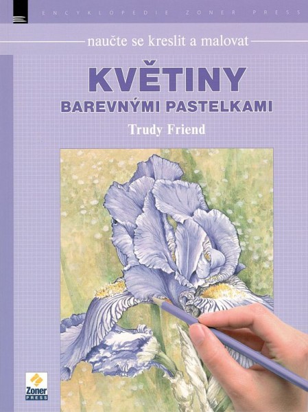 Naučte sa kreslit a malovat: Květiny barevnými pastelkami