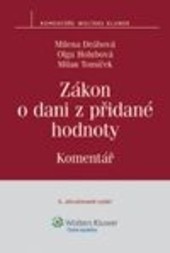 Zákon o dani z přidané hodnoty Zákon o dani z přidané hodnoty