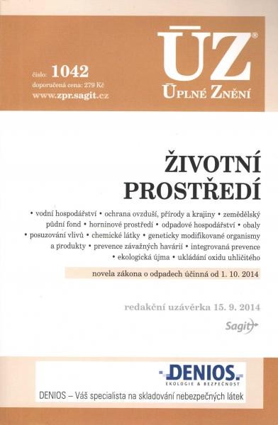 Úz č. 1042 Životní prostředí Úz č. 1042 Životní prostředí