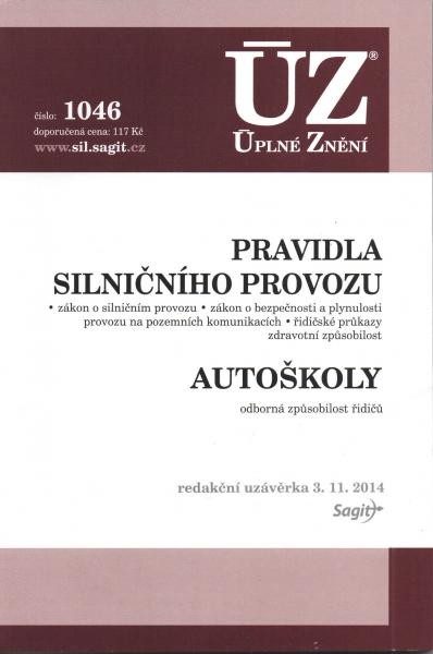 ÚZ č.1046 Pravidla silničního provozu ÚZ č.1046 Pravidla silničního provozu