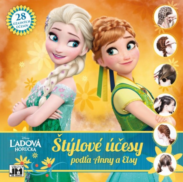 Štýlové účesy podľa Anny a Elsy - Ľadová horúčka