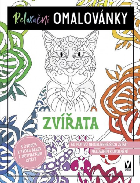 Zvířata - relaxační omalovánky Zvířata - relaxační omalovánky