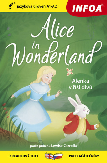 Zrcadlová četba - Alice in Wonderland (Alenka v říši divů)-(A1 - A2)