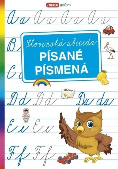 Slovenská abeceda - Písané písmená