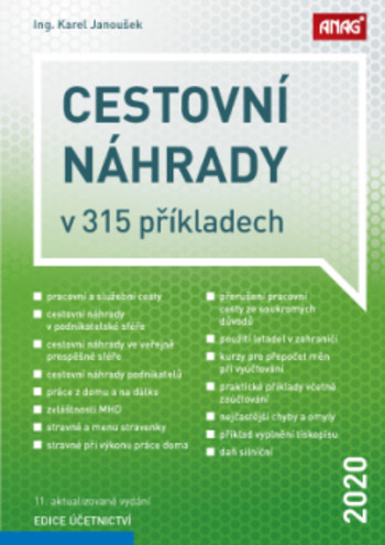 Cestovní náhrady v 315 příkladech 2020 - 11. aktualiztované výdání