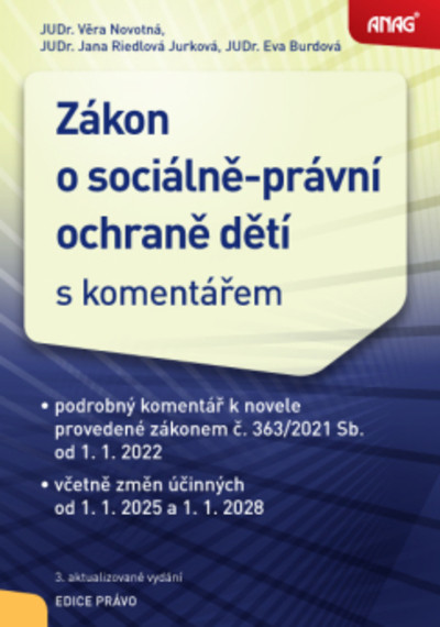 Zákon o sociálně-právní ochraně dětí 2022