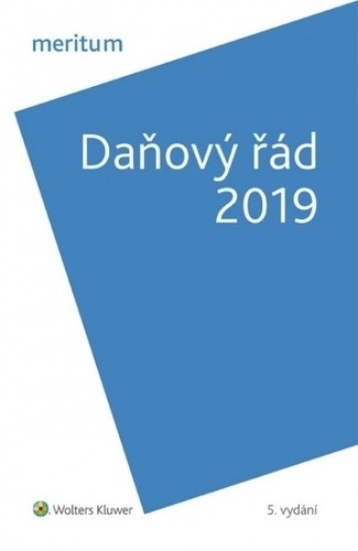 meritum Daňový řád 2019 meritum Daňový řád 2019